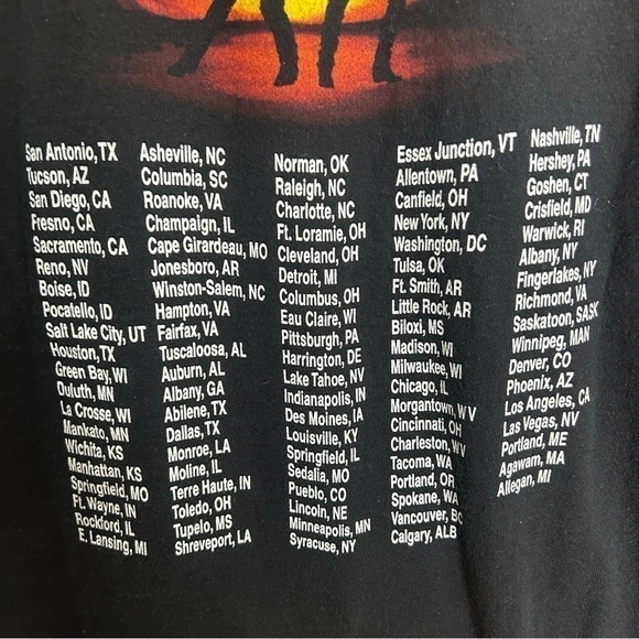 Vintage 1994 Brroks and Dunn Waitin on Sundown Tour Single Stitch T-shirt - Picture 6 of 9